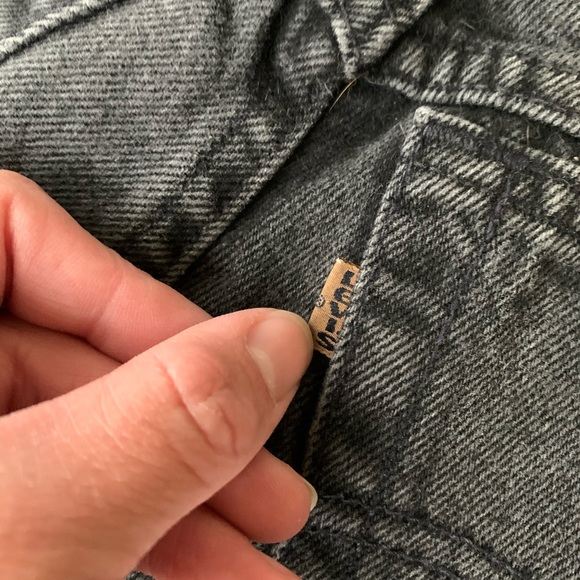 Vintage Levi’s Faded Black 512 High Waisted Jeans - Picture 8 of 8